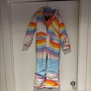 Burton Multicolor Snowsuit with Pastel Stripes